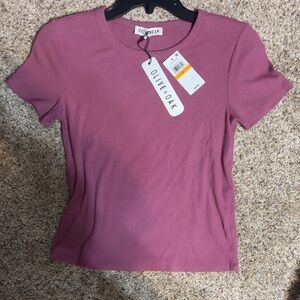 Olive & Oak Purple Women's Top